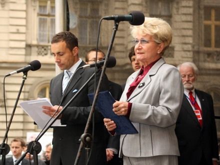 Tradiční pietní akt u památníku Díky, Ameriko!