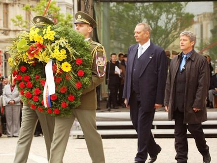 Tradiční pietní akt u památníku Díky, Ameriko!