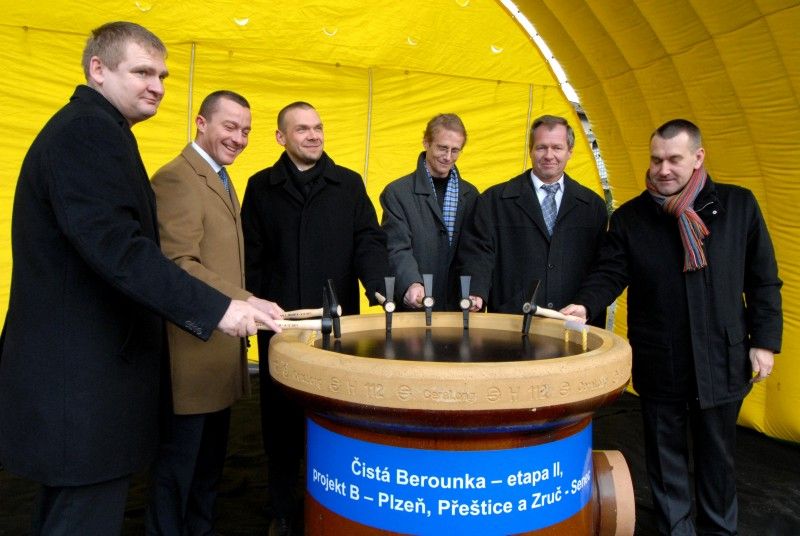 Výstavba kanalizace v Radobyčicích odstartovala