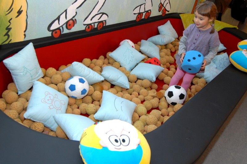 Dům pohádek se nachází v lochotínského parku v blízkosti Dinoparku a ZOO. Je zaměřený hlavně na české večerníčky. Stěny zdobí kresby Krtečka, Křemílka a Vochomůrky, Rákosníčka a dalších postaviček. Uprostřed hlavní „hrací“ plochy stojí čtyřmetrová pařezová chaloupka se skluzavkami, hned vedle Rákosníčkův kolotoč, tady mohou děti dovádět a trénovat obratnost. Součástí Domu pohádek je také školička Macha a Šebestové, divadelní a výtvarný ateliér. Jednotlivé aktivity koordinují „tety kamarádky“. Víkendový program bývá doplněn ještě o interaktivní pohádkové představení.