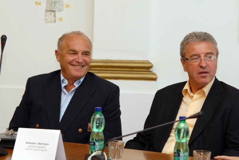 Pavel Schwarz a Bohuslav Ebermann