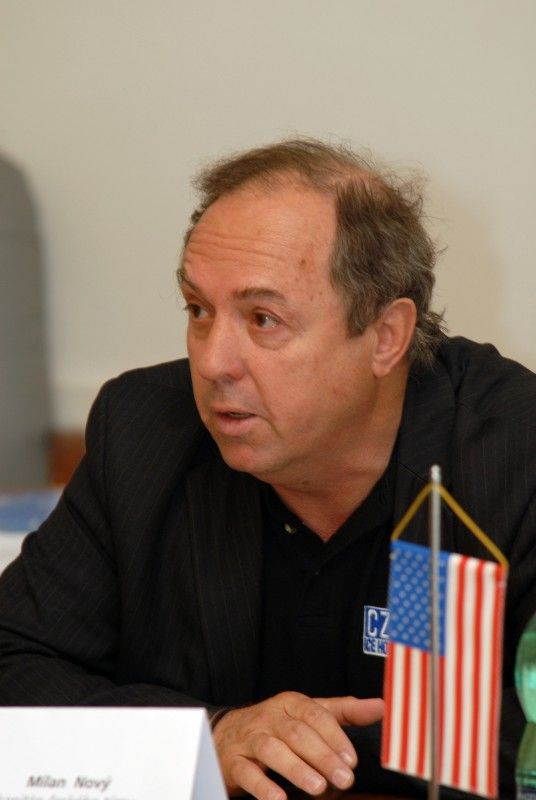 Milan Nový (kapitán českého týmu)