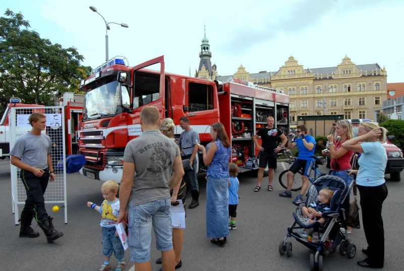 Den s Integrovaným záchranným systémem proběhl 27.8.2009 v prostoru Palackého náměstí