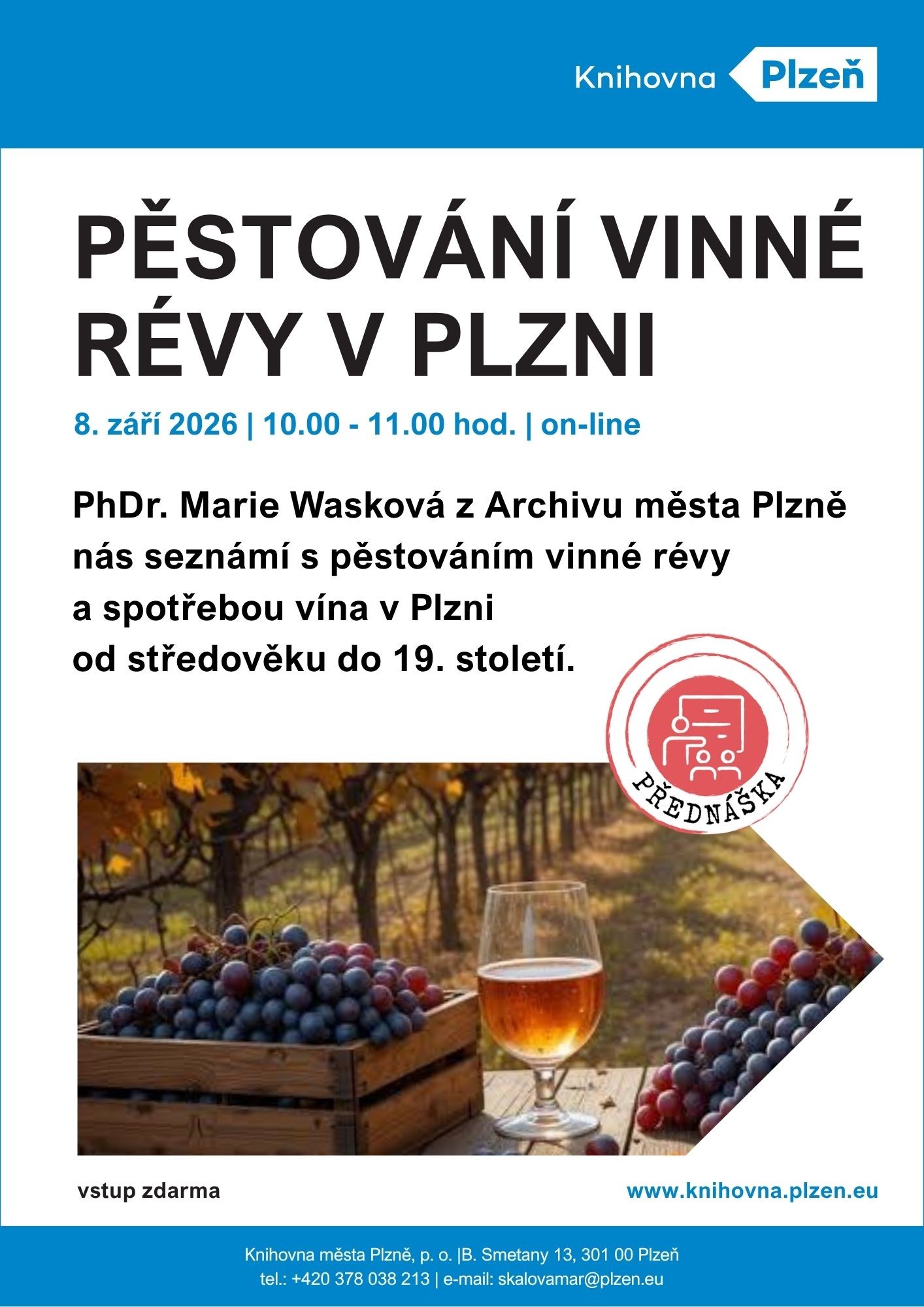 Historie pěstování vinné révy v Plzni