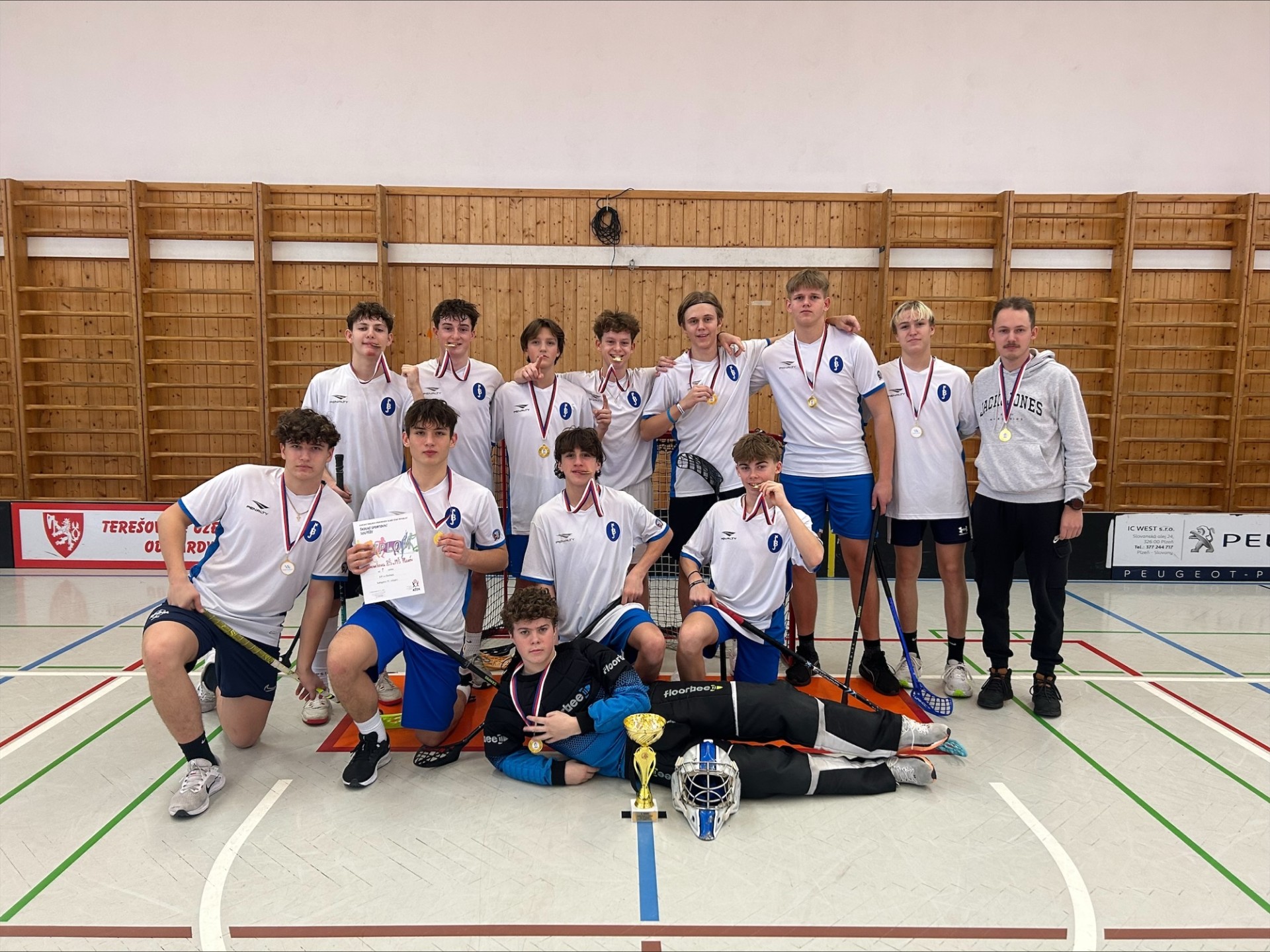 Okresní a krajské kolo ve florbalu 2025