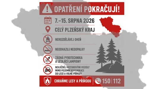 Pozor: Období nepříznivých klimatických podmínek přetrvává
