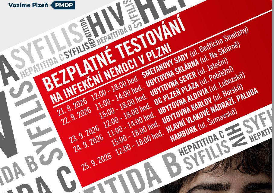 SANITKA 2026 – BEZPLATNÉ TESTOVÁNÍ V PLZNI