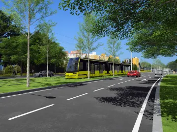 Tramvajová trať na Vinice