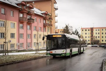 Trolejbus na Severní Předměstí