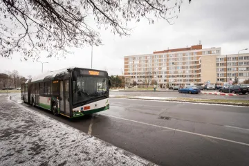 Trolejbus na Severní Předměstí