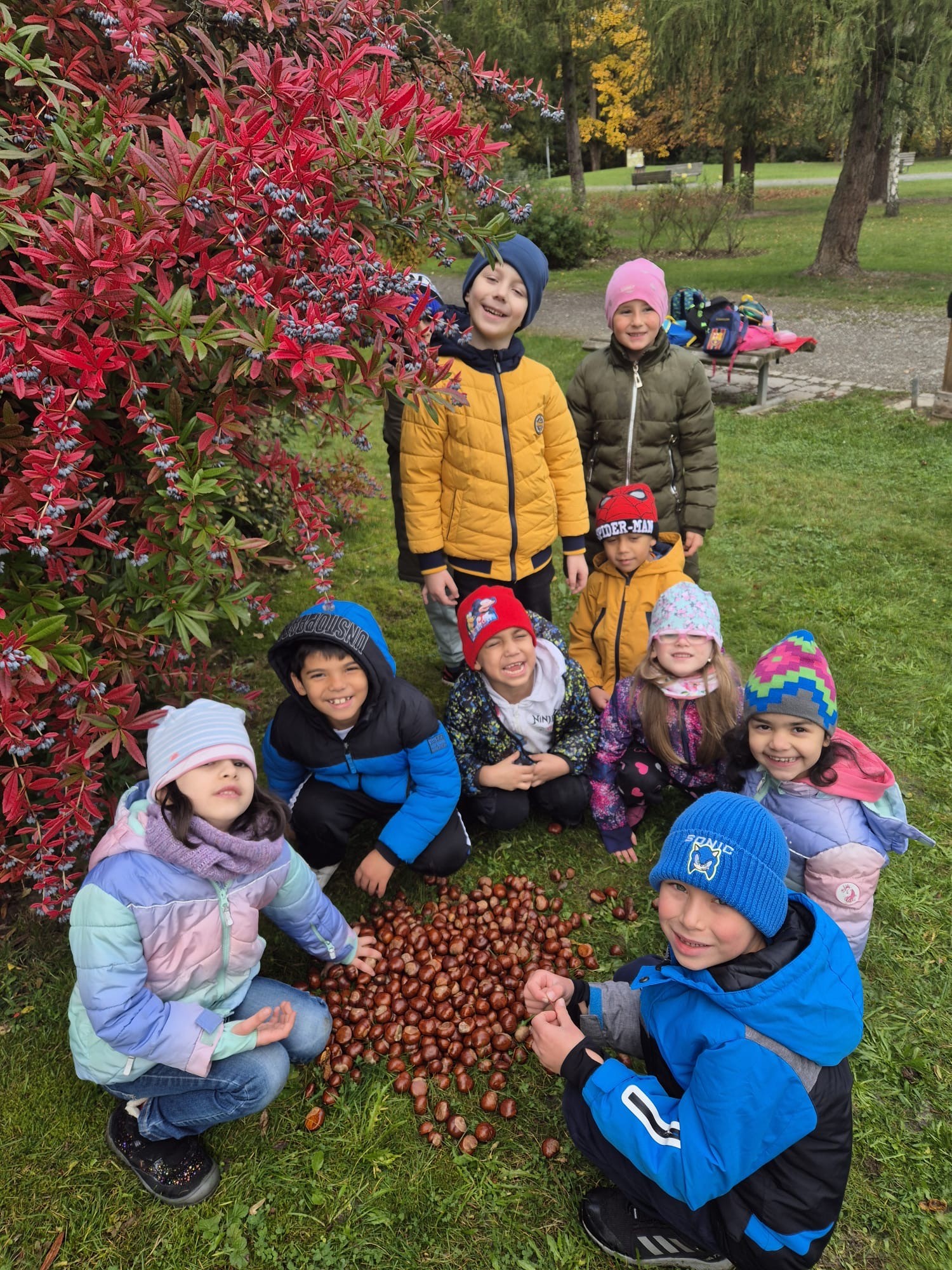 Vycházka s podzimní tématikou