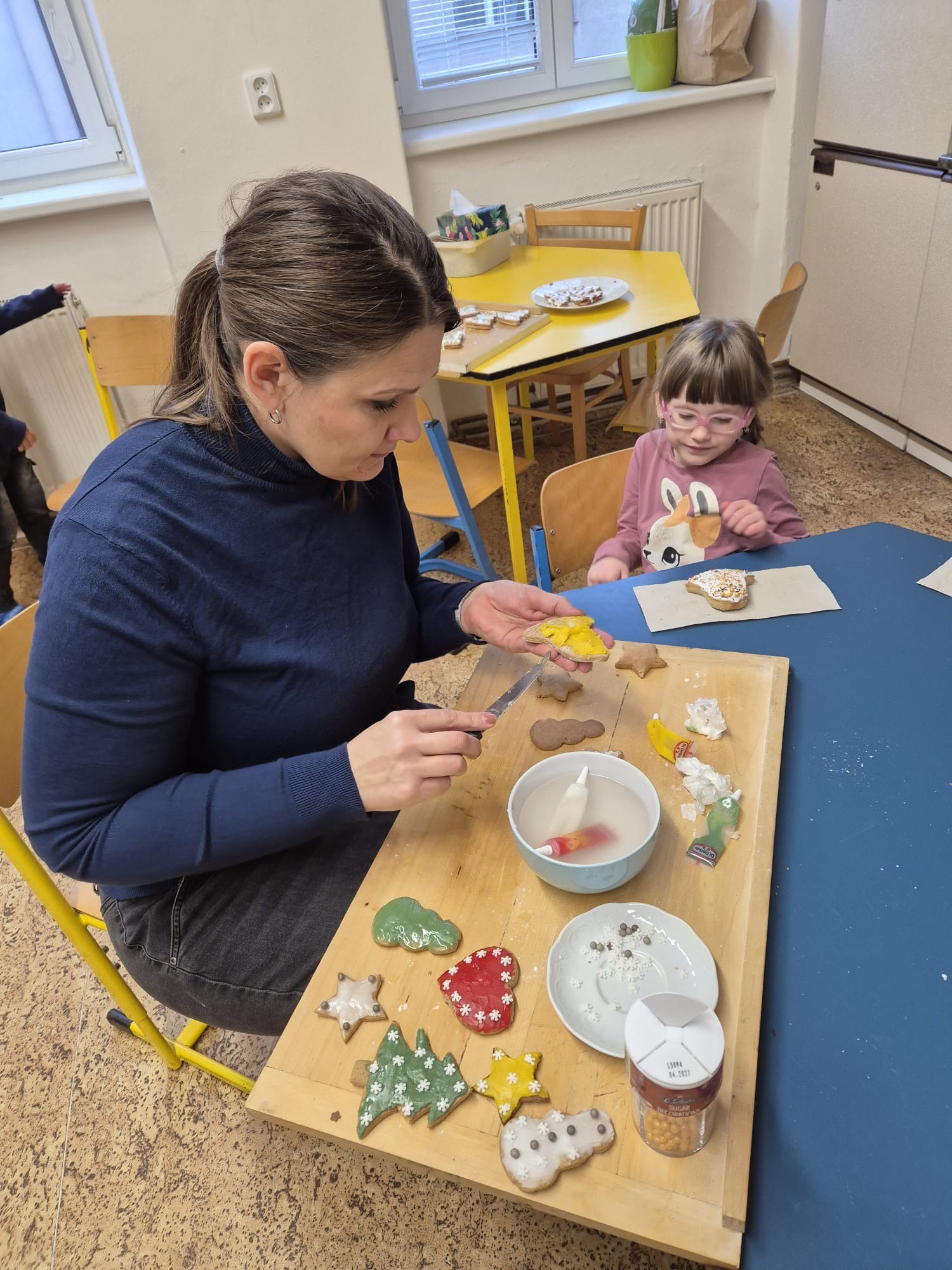 Pečení perníčků 