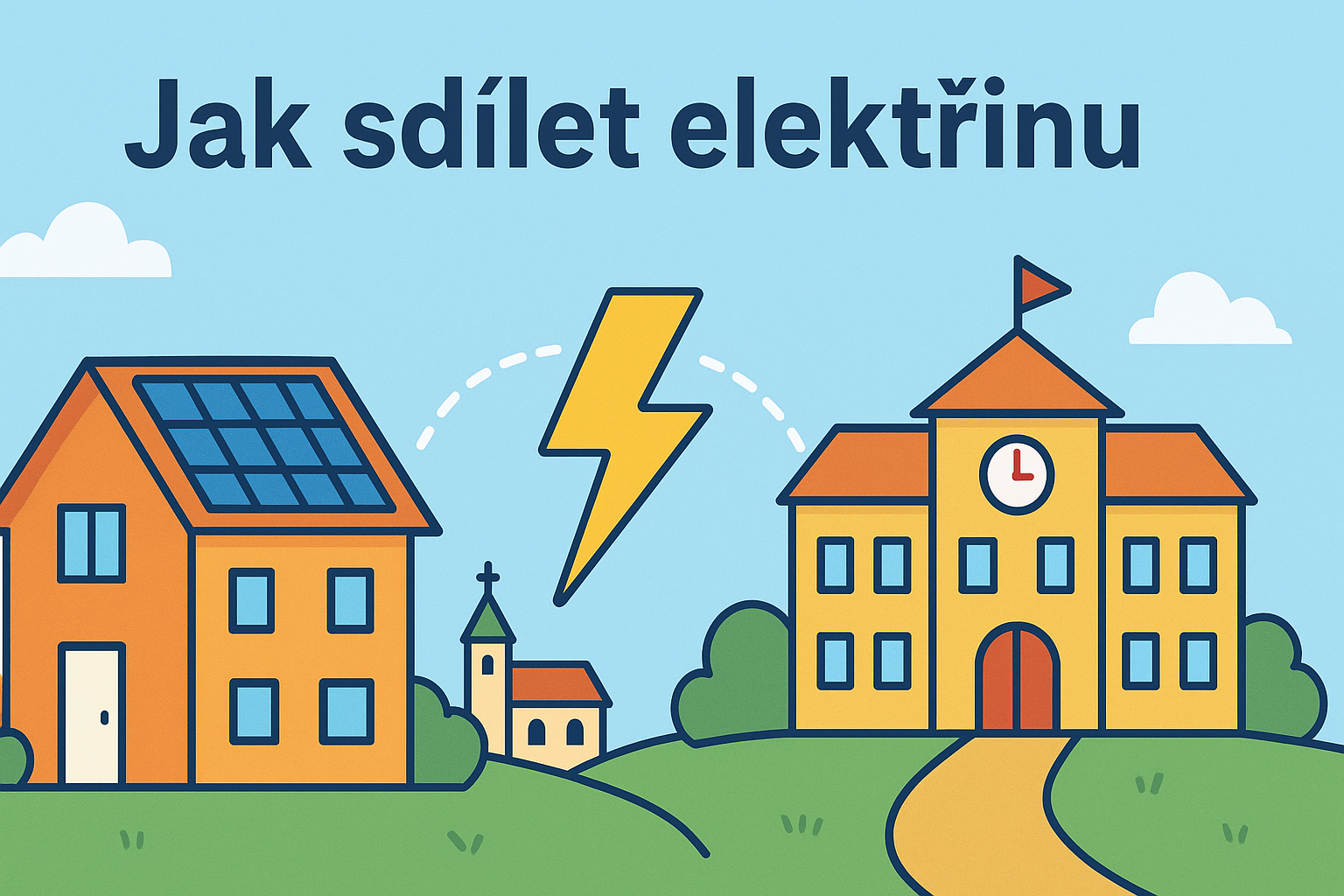 Od solárů k úsporám: manuál pro sdílení elektřiny je tu