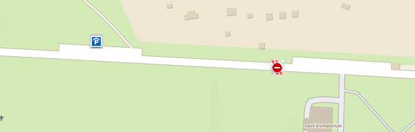 mapa parkoviště