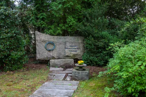 Památník obětem pochodu smrti v roce 1945