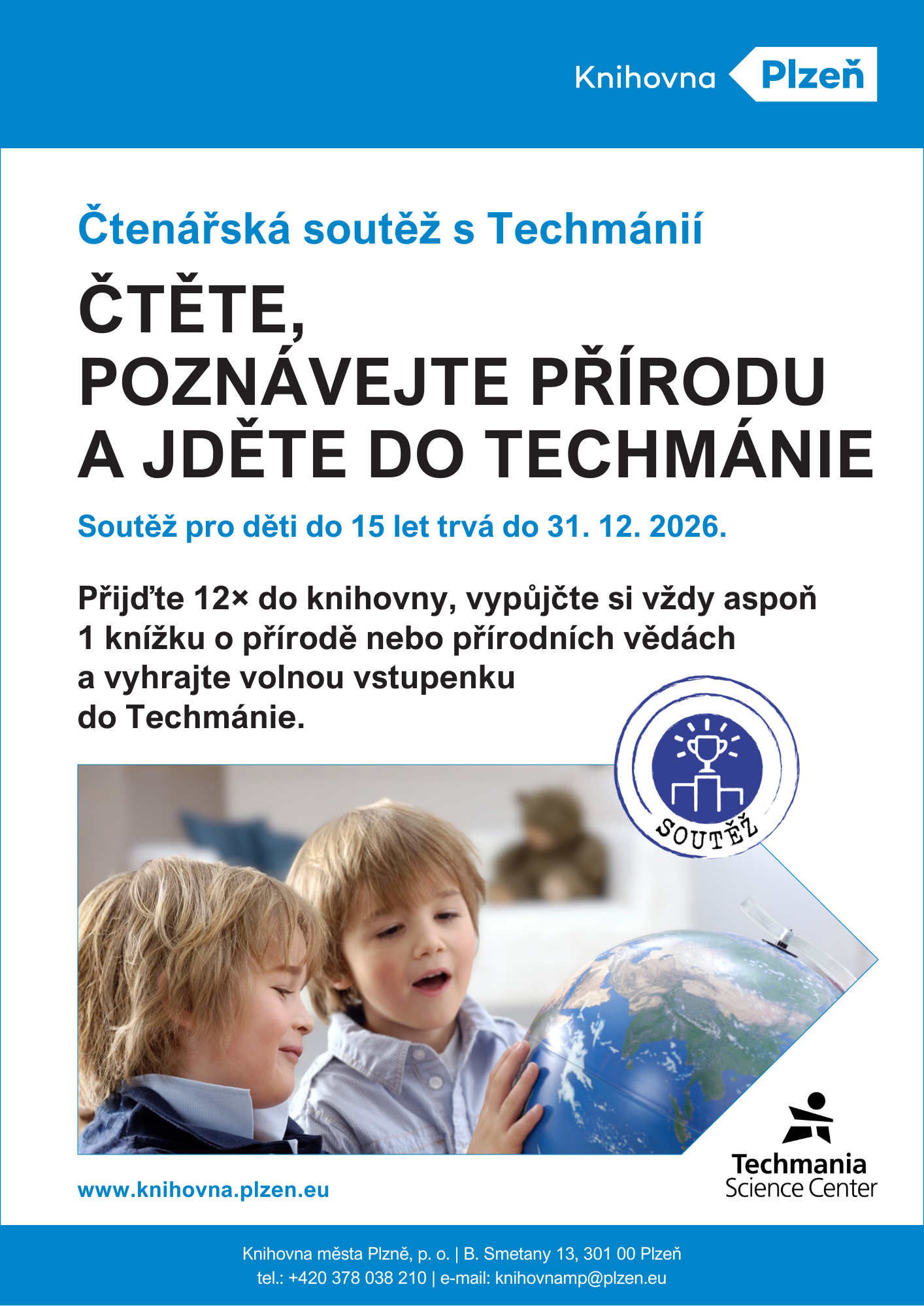 Soutěž s&nbsp;Techmánií - plakátek