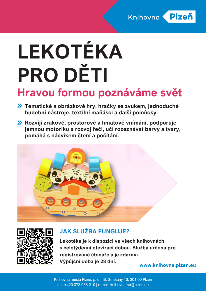Lekotéka - letáček