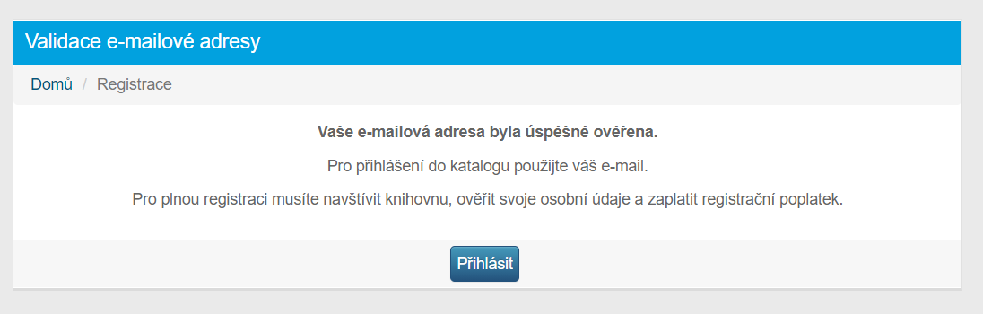 Náhled ověření