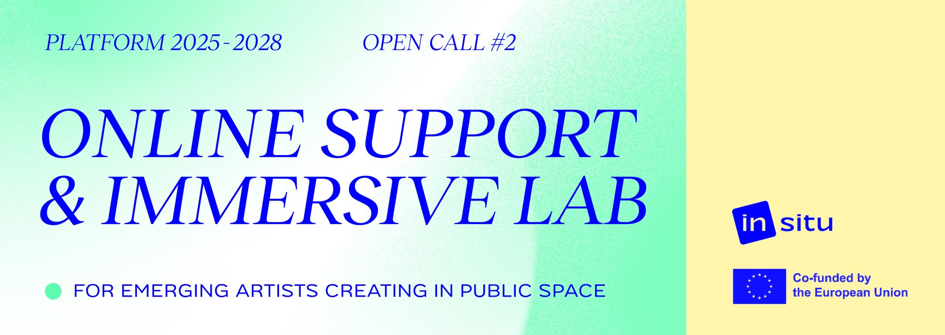 INSITU opencall 2 - 5066x1800