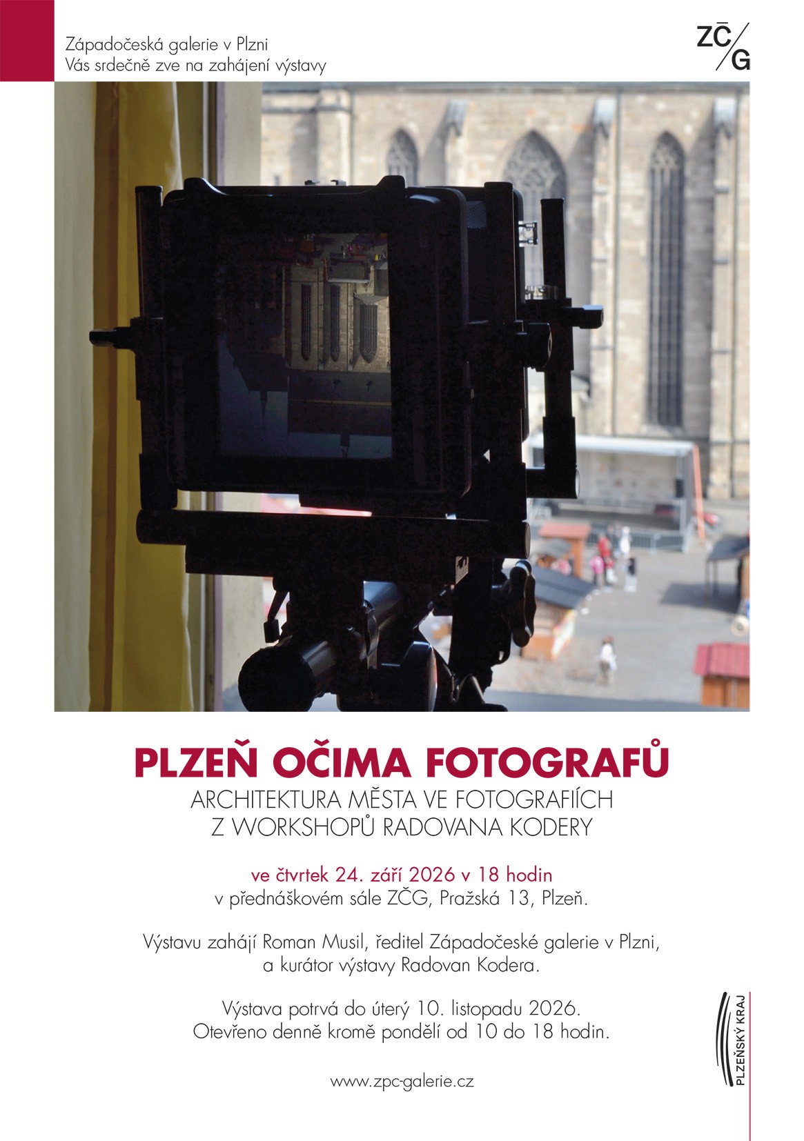 Plzeň očima fotografů - Architektura města ve fotografiích z workshopů Radovana Kodery 