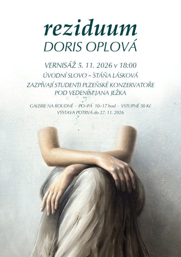 Výstava Reziduum představí tvorbu plzeňské malířky a výtvarnice Doris Oplové