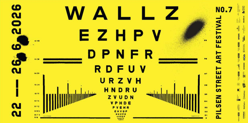 WALLZ 2026 proměňuje Plzeň v galerii pod širým nebem