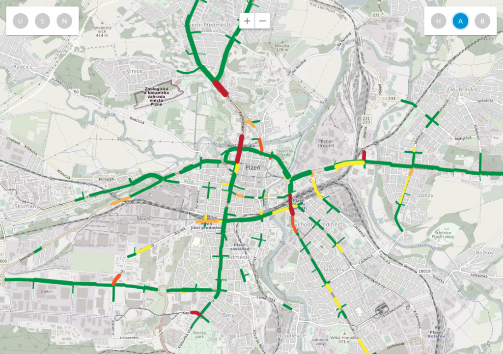 Aplikace Traffic Modeller 2.0