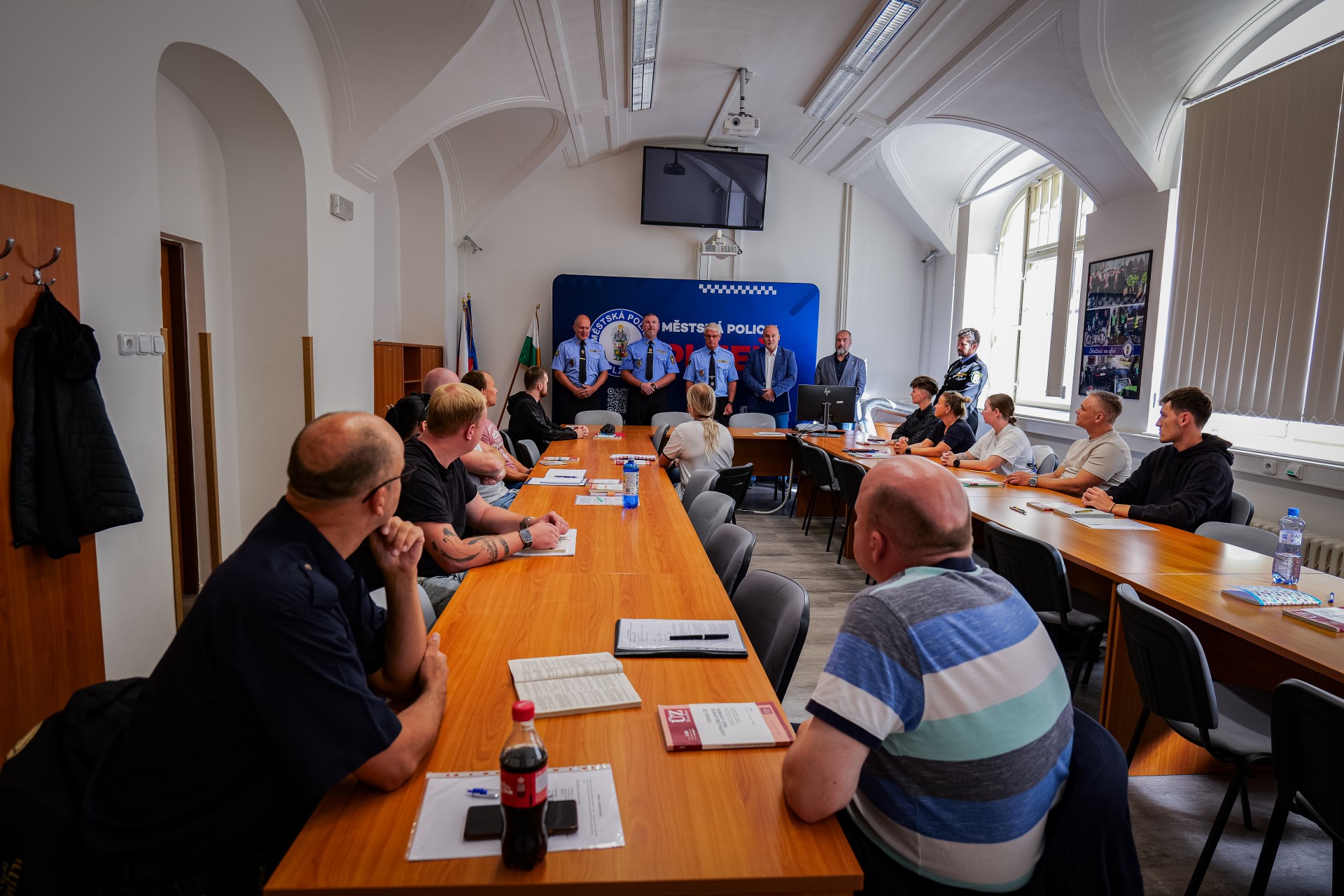 Nové posily v řadách městské policie