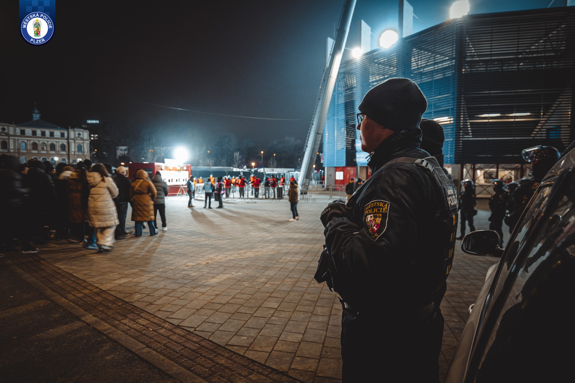 Dopravně-bezpečnostní opatření při utkání Evropské ligy UEFA v Plzni