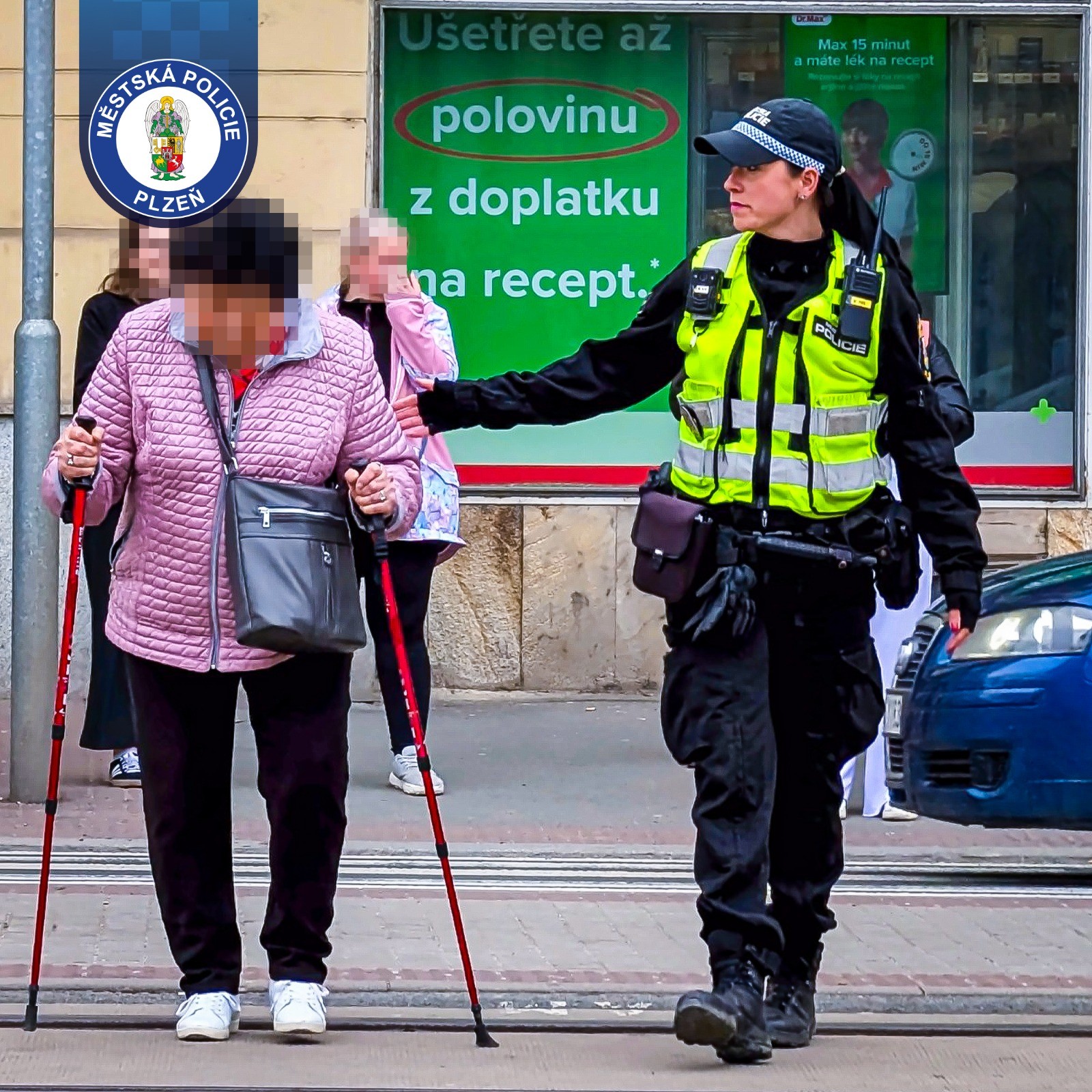 Dopravně bezpečnostně preventivní akce upozornila na rizikové chování na frekventované křižovatce