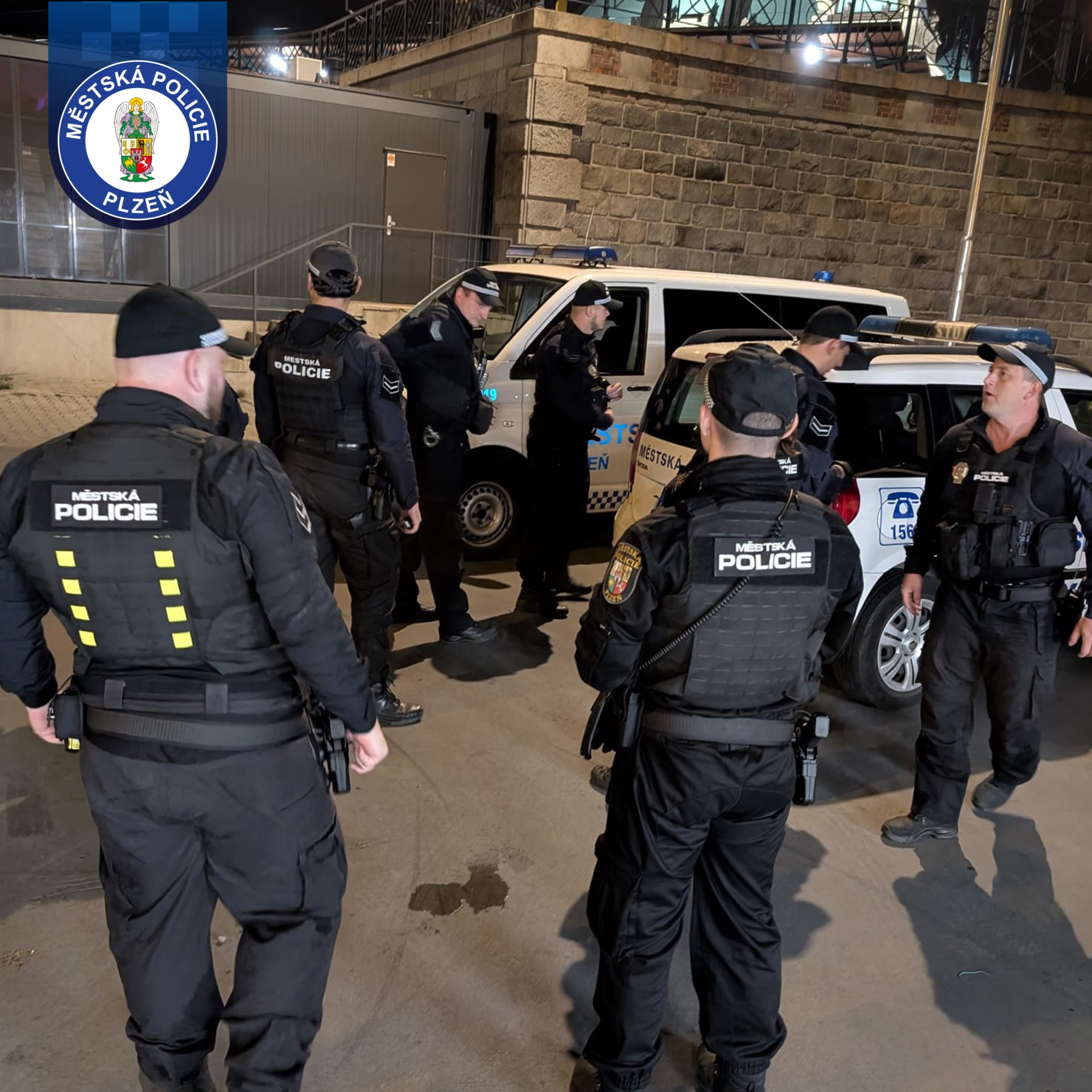 Noční dohled v centru Plzně pokračuje, městská policie má za sebou další akci Centrum.