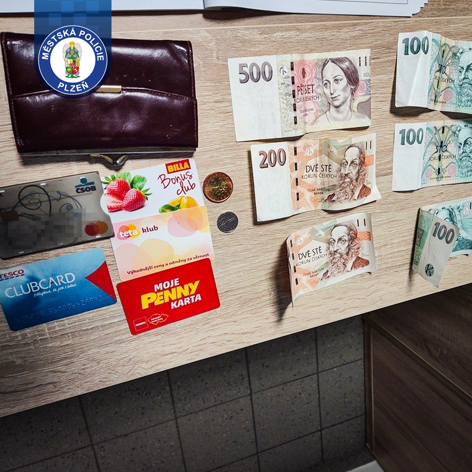 Poctivý nálezce na zastávce