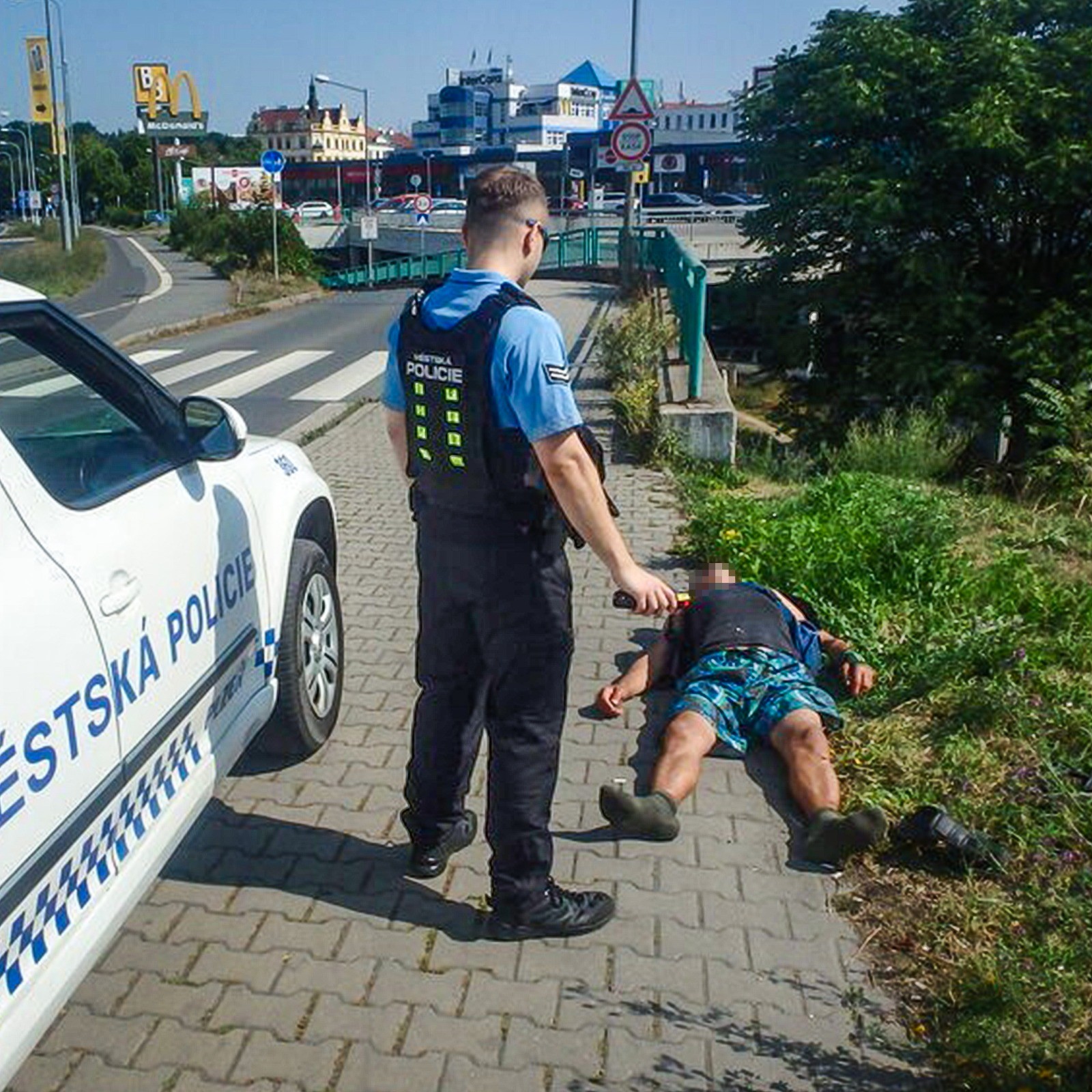 Výprava opilého muže skončila, stejně jako začala