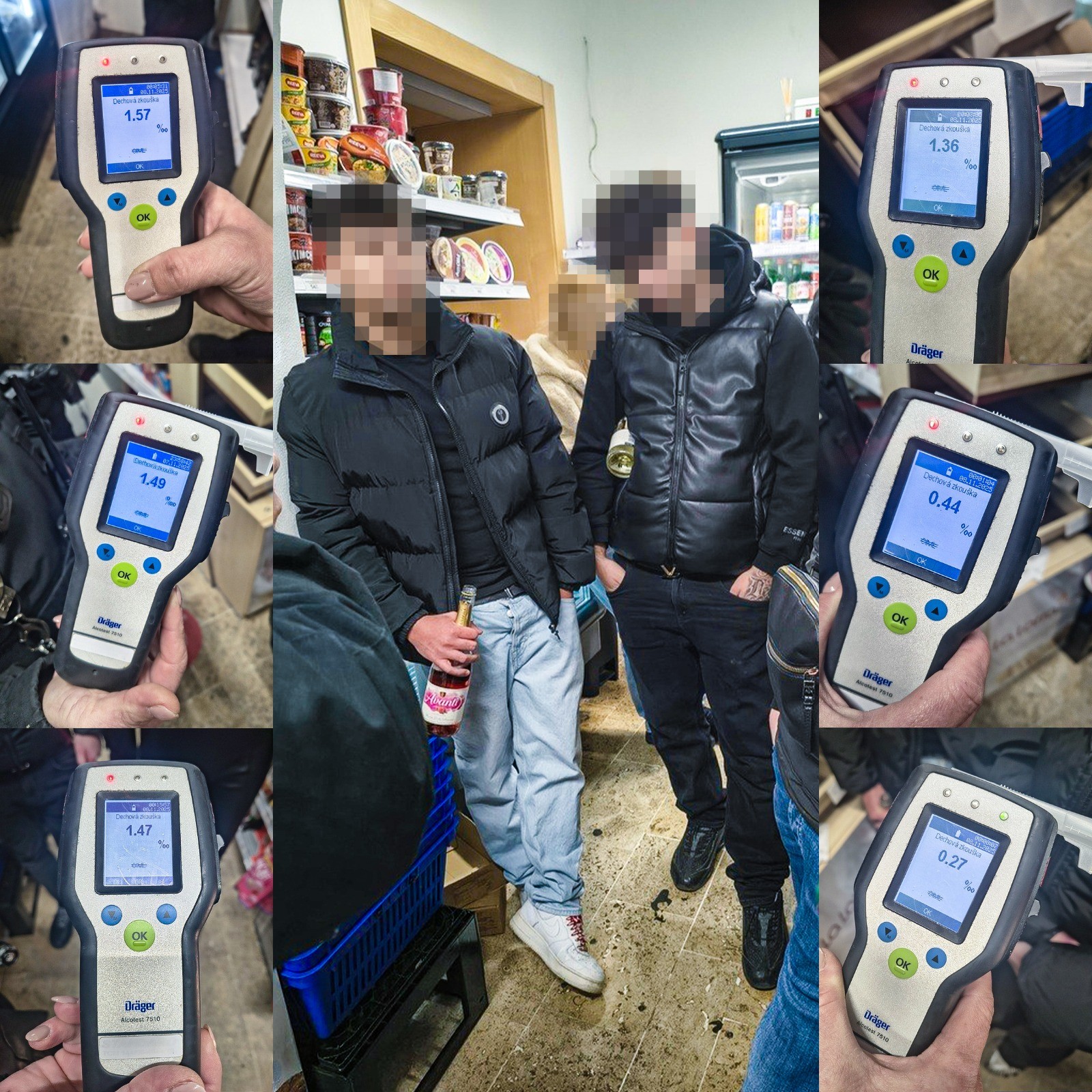 Místo nealka Avanti. Šest teenagerů nadýchalo.