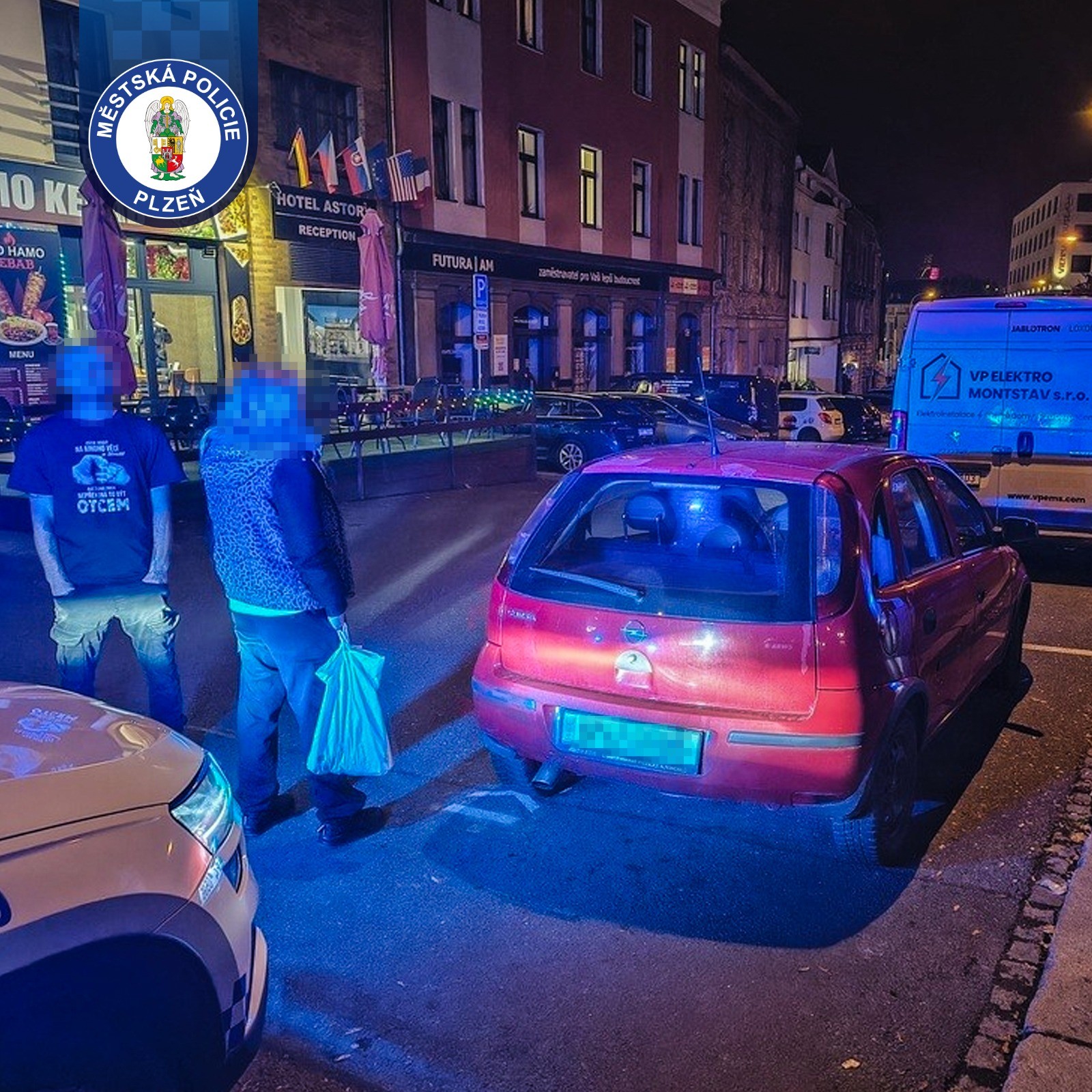 Opel v Šumavské odhalil víc než jeden prohřešek