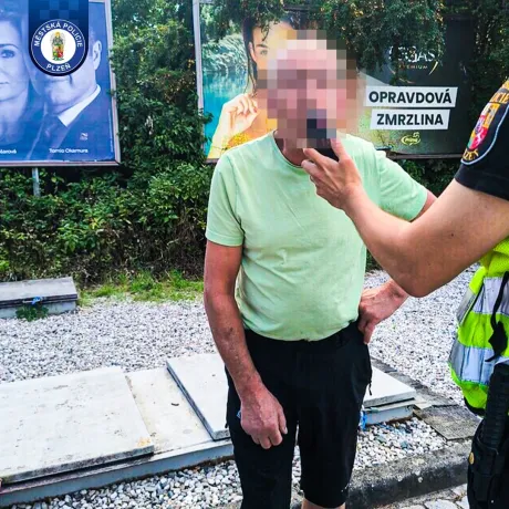 Překročil rychlost a k tomu ještě nadýchal