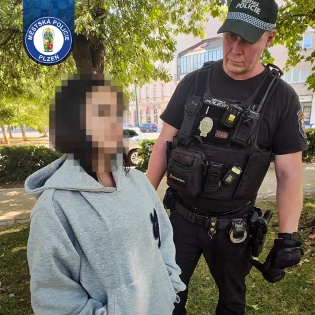    Tvář dívky byla strážníkům povědomá. Ověření ukázalo proč.