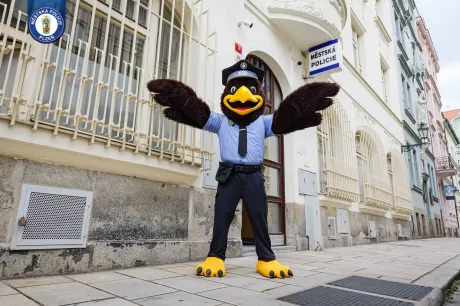 Městská policie představuje svého nového maskota