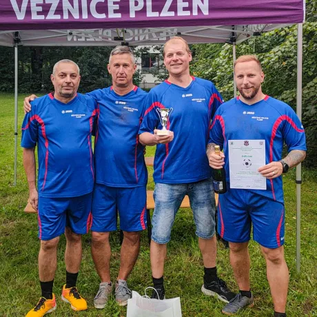 Tým městské policie vybojoval druhé místo na turnaji