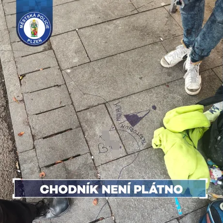 Chodník není plátno