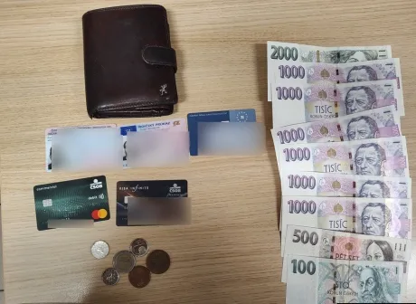 Ztracená peněženka našla cestu k majiteli