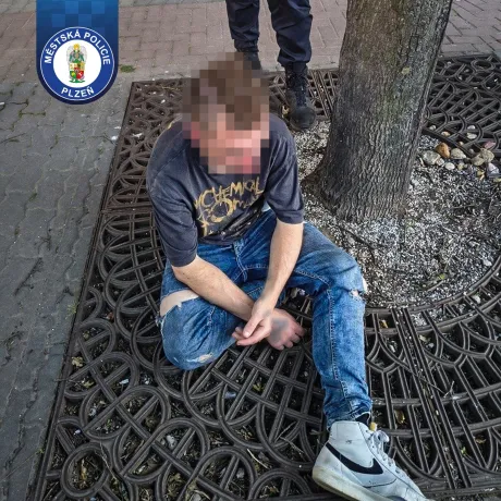 Dobrý popis, dvacet minut pátrání a podezřelý pachatel nalezený v autobusu