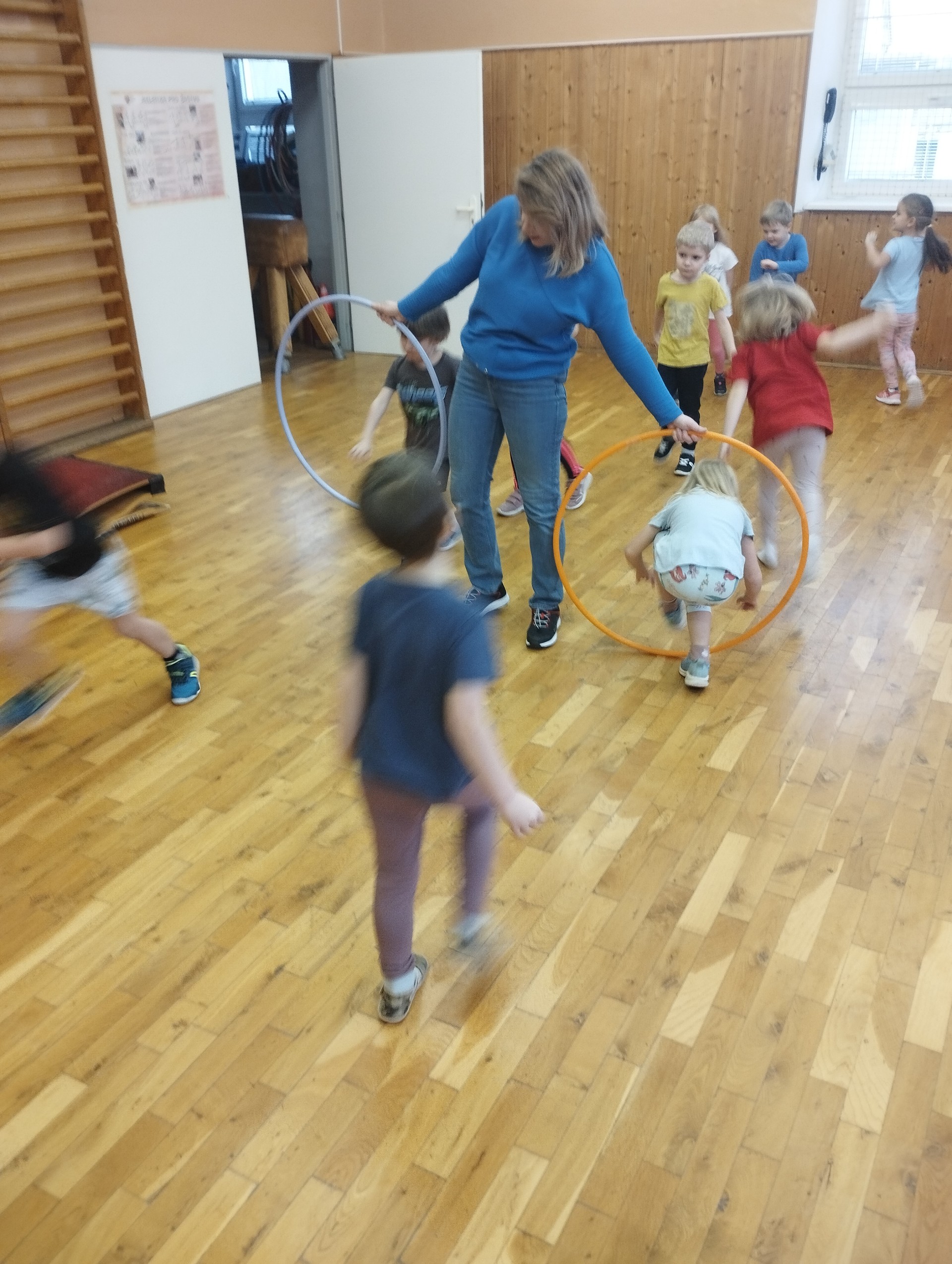 tělocvična 1.tř. - 17.1.