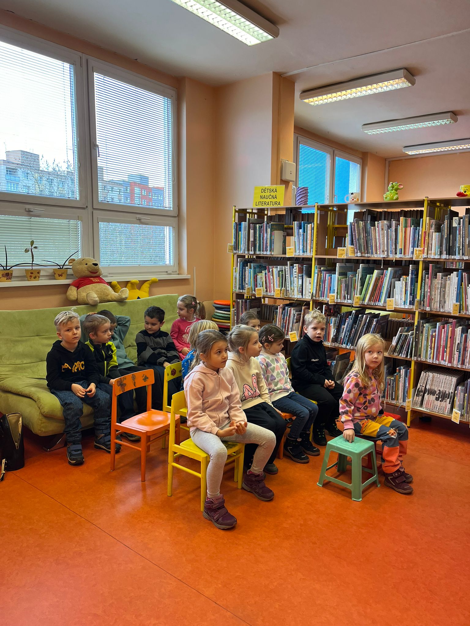 návštěva knihovny Lochotín