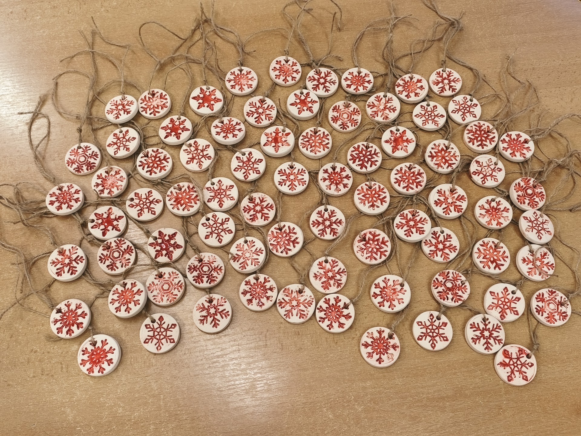 Ozdoby na stromek ve Škodaparku