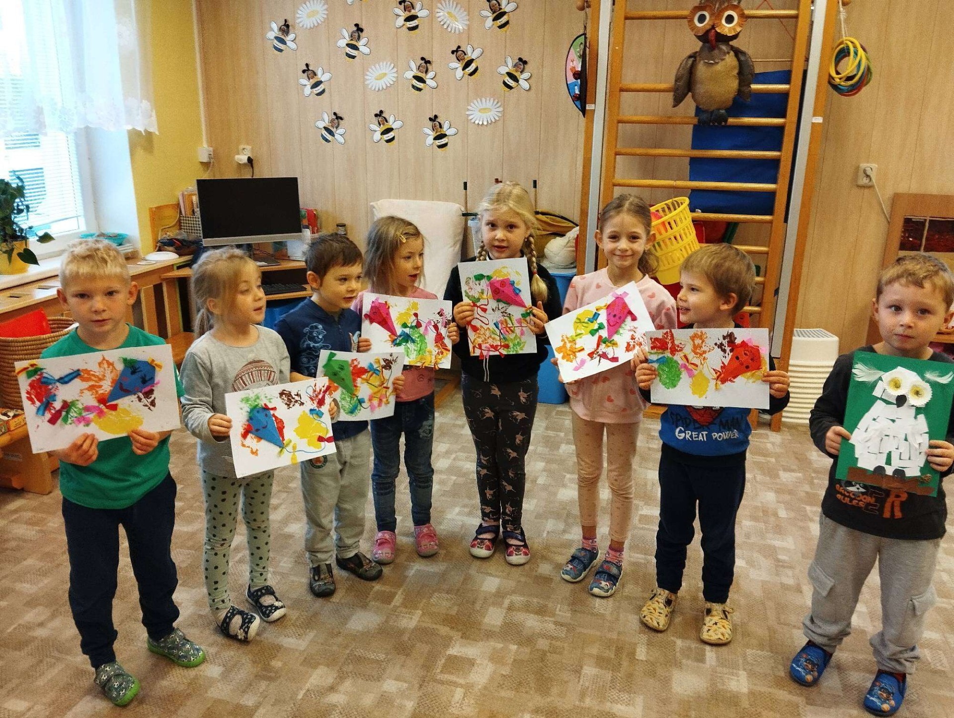 Draci, sovičky a první sníh