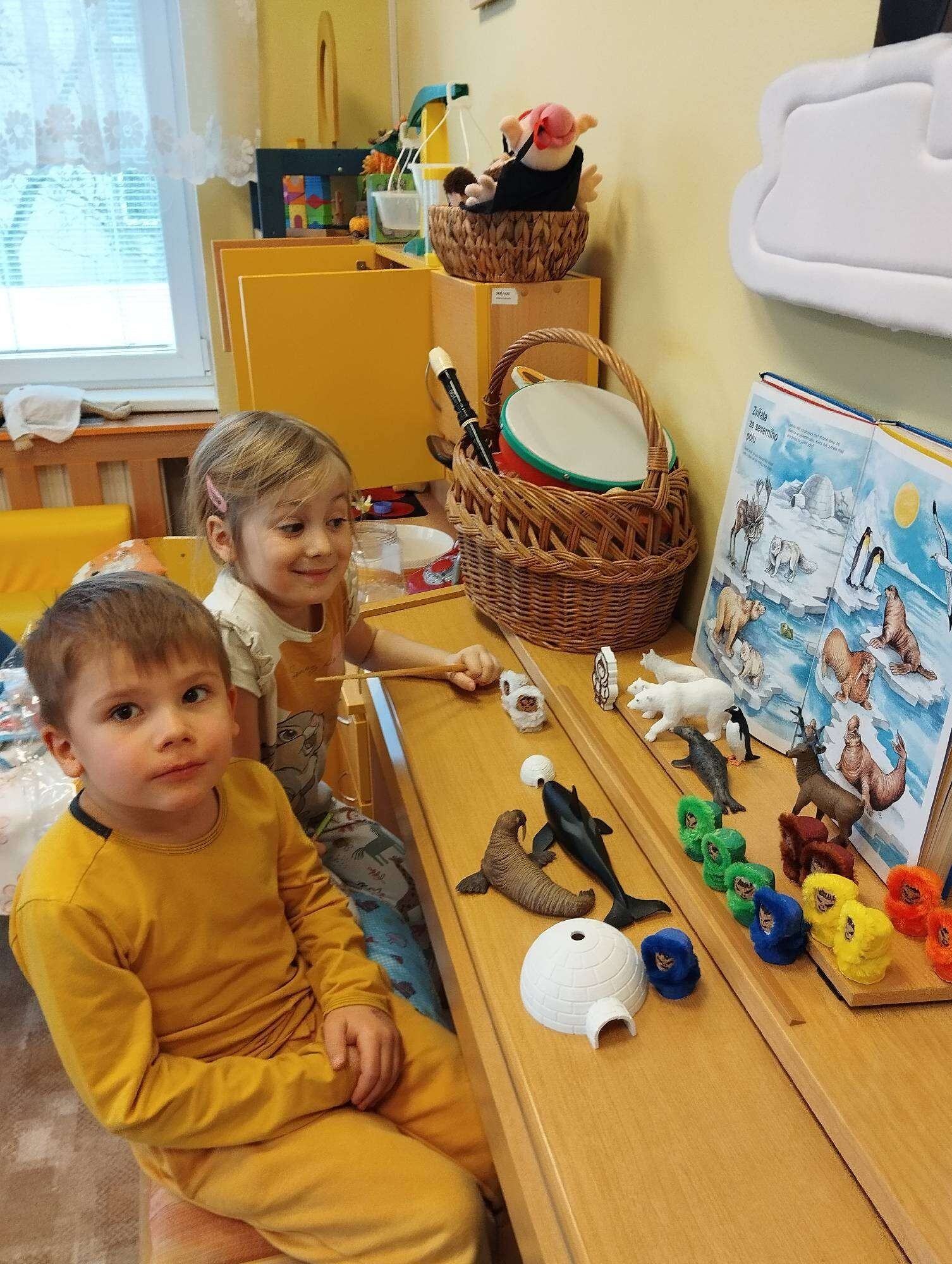 Na severu, tam je zima