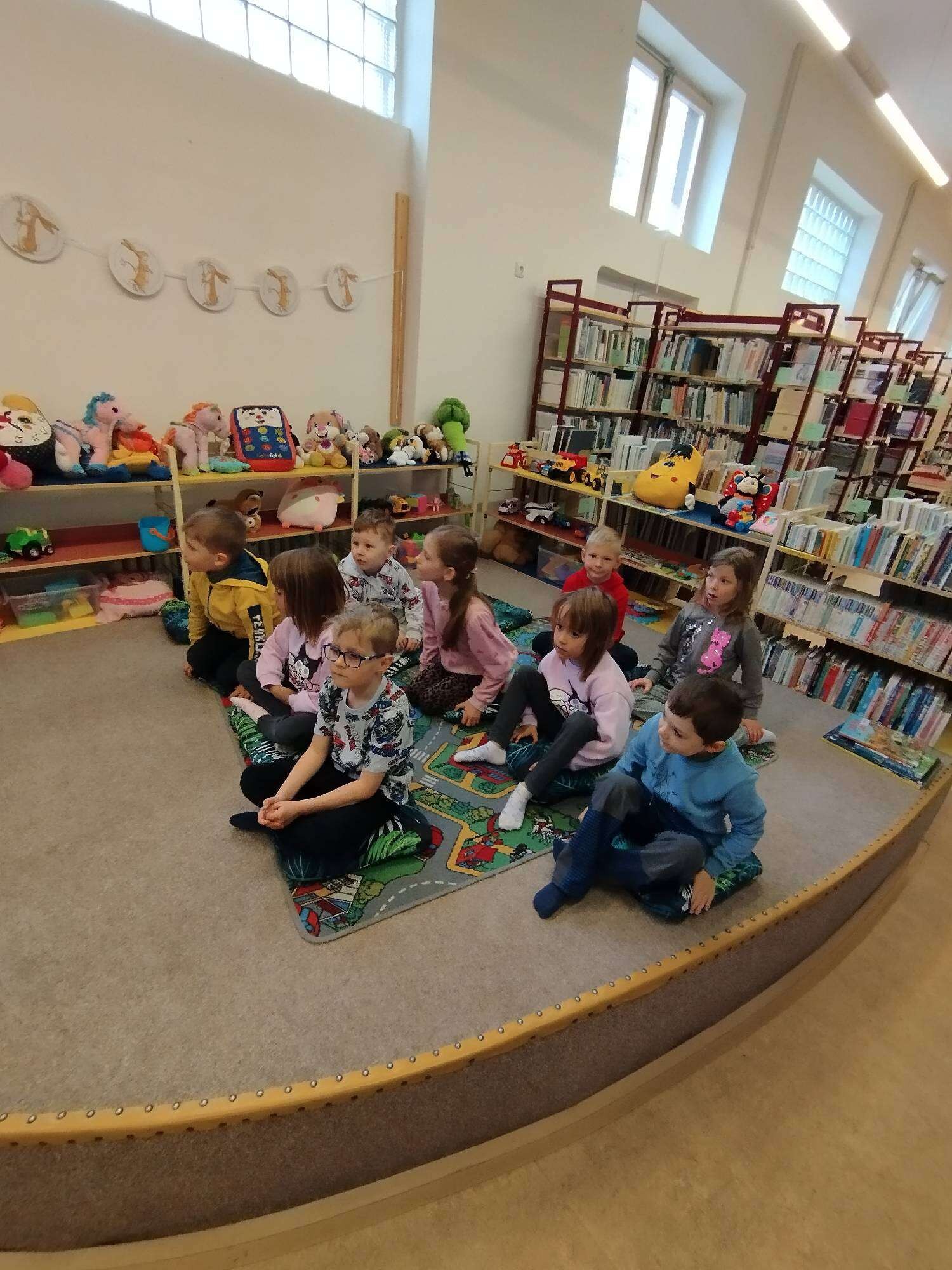 Návštěva v knihovně na Slovanech