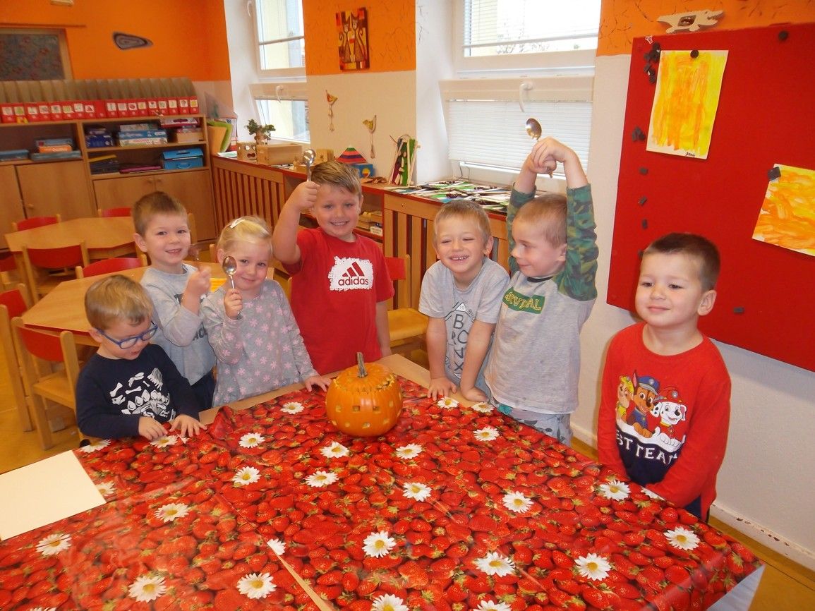 Haloweenské řádění v Motýlkách