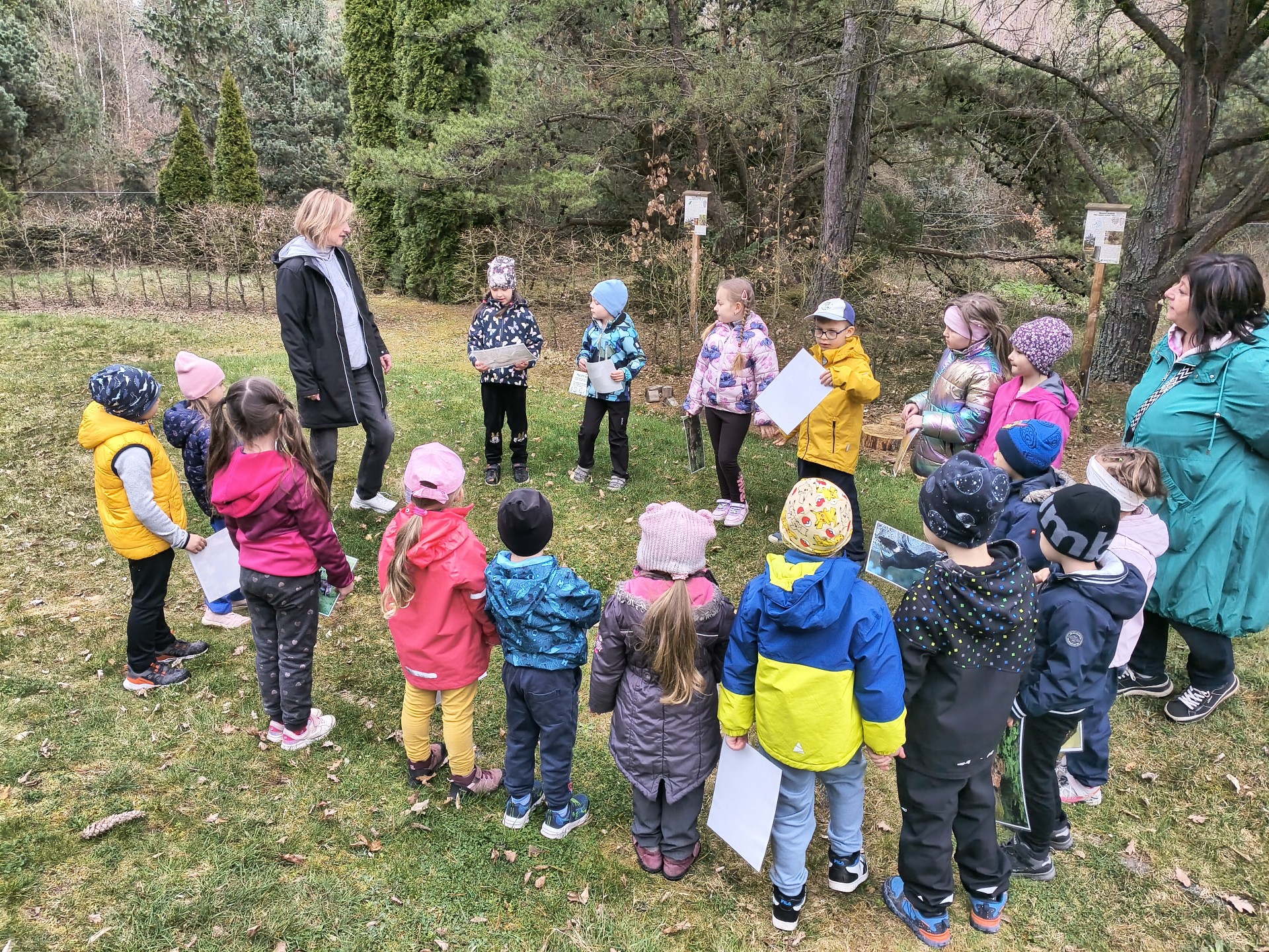 Arboretum Sofronka - Hemžení v arboretu